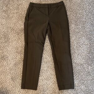 Express Olive Green Dress Pants